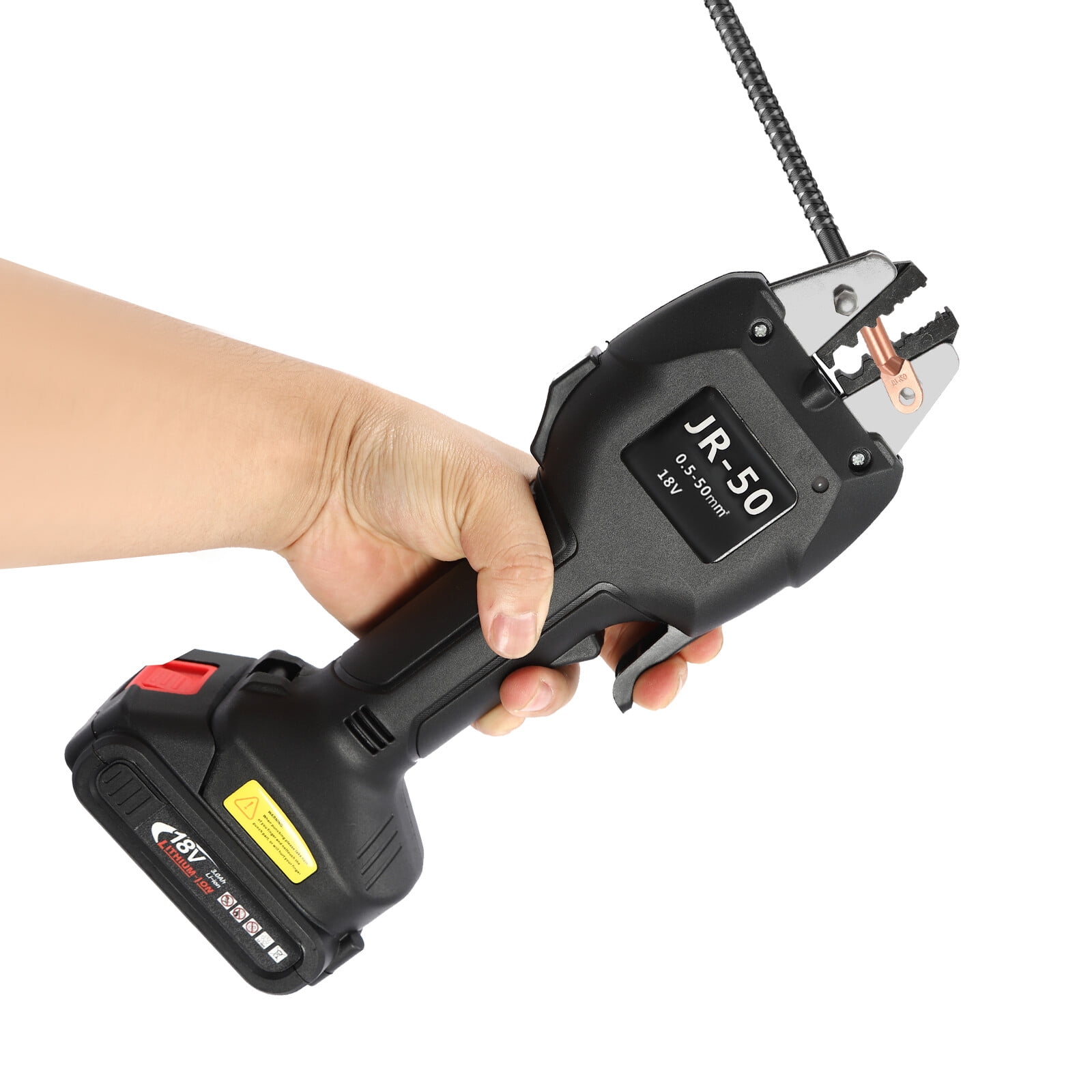 Electric Crimping Pliers Battery-powered Crimping Plier Terminal Crimping Tool for Communication Industry