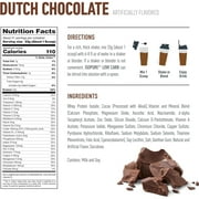 Isopure Low Carb Protein Powder, Dutch Chocolate, 25g Protein, 3 Lb