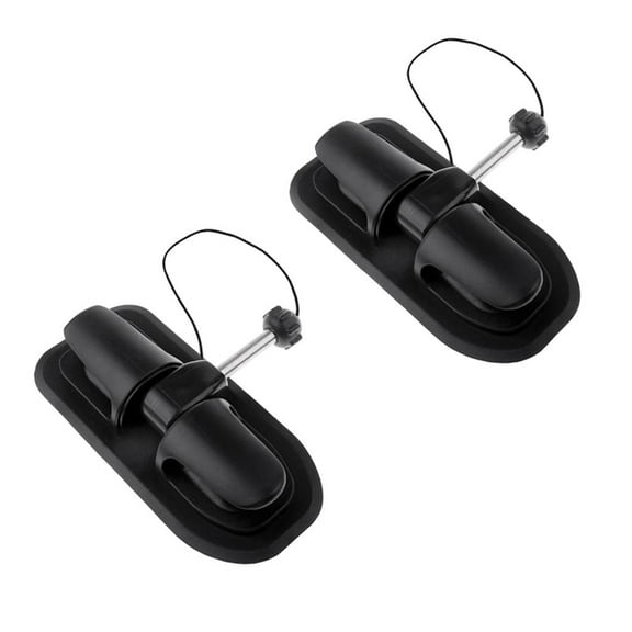 2 Pieces Kayak Oar Lock Patch Paddle Lock Mount Boat Parts Hardware Accessories