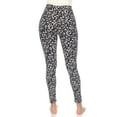 thumbnail image 3 of White Mark Women's Super Soft Leopard Printed Leggings, 3 of 4