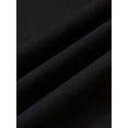 thumbnail image 4 of Camiseta con gráfico de guitarra para hombre - Estampado "La vida está llena de decisiones importantes", cuello redondo informal, manga corta, mezcla de algodón negro, ideal para actividades al aire l, 4 of 6
