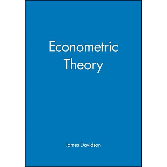 Econometric Theory, (Paperback)