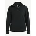 thumbnail image 6 of Avia Women's and Women's Plus Fleece Quarter Zip Pullover, Sizes XS-4X, 6 of 6