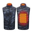thumbnail image 1 of Chaleco calefactable para hombre, chaqueta de caza con calefacción eléctrica unisex para mujer, con carga USB, para exteriores, para senderismo, escalada, camuflaje, 1 of 8
