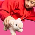 thumbnail image 2 of Peluche de cerdo ecológico Deluxe Paws hecho con materiales 100% reciclados, 2 of 5