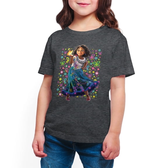 Disney's Encanto - Mirabel with Butterflies - Toddler and Youth Short Sleeve Graphic T-Shirt