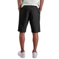 thumbnail image 4 of VV AVEORS Men'S Casual Shorts 9" Twill Cotton Stretch Drawstring Elastic Waist Lightweight Summer Beach Shorts With Pockets Black 2XL, 4 of 7