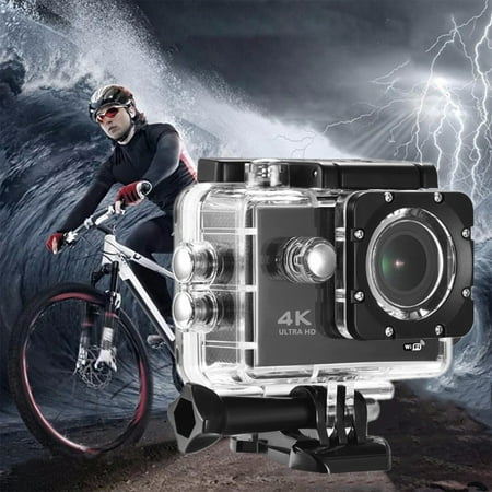 Image of BKFYDLS Automobiles Accessory Clearance Multi Functional Extreme Sports DV Camera HD With WiFi Outdoor Motorcycle Bicycle Recorder Diving Waterproof DV Camera Mobile Phone WiFi Remote Control Camera