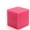 Hot Pink, variant on 3 x 3 in. Square Pillar Candles, White