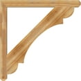 thumbnail image 3 of Ekena Millwork 4"W x 48"D x 48"H Olympic Craftsman Rough Sawn Bracket, Western Red Cedar, 3 of 4