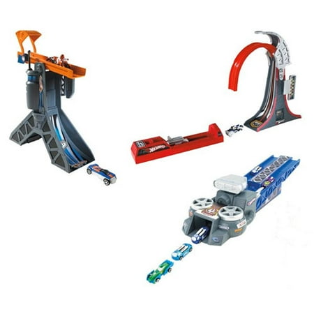 Hot Wheels Micro Moto Starter Set Playset