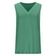thumbnail image 5 of Top corto,Blusa informal con cuello en V para mujer, manga corta, estampada, 95 % poliéster, 5 % elastano, largo regular para uso diario, sopatenor, 5 of 8