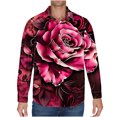 thumbnail image 1 of Chemise à Manches Courtes pour Hommes, Chemise à Manches Courtes Imprimée à Manches Longues, Chemise à Boutons pour Hommes, Chemise à Manches Courtes pour Hommes, 1 of 5