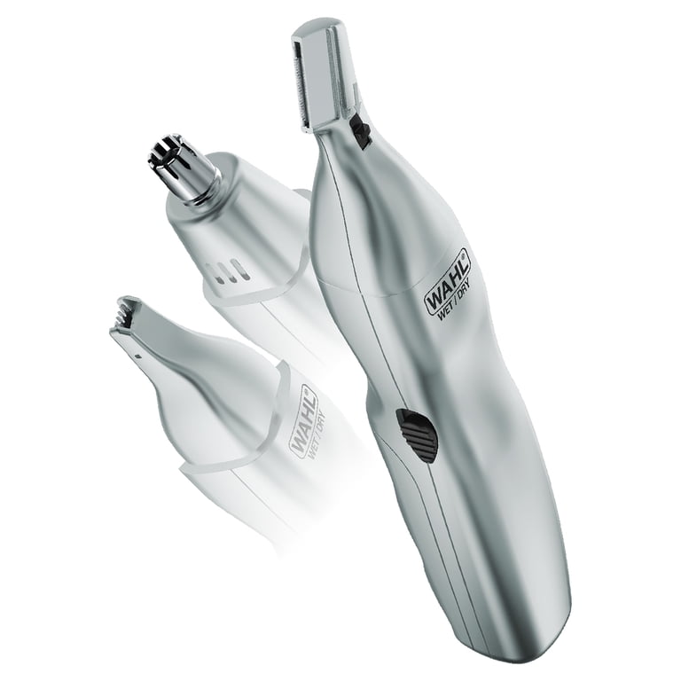 Wahl 3-in-1 Battery Operated Personal Trimmer, Wet/Dry Ear, Nose