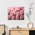 thumbnail image 6 of Gukieu Delicate Pink Carnations Print Canvas Decorative Hanging Painting, Waterproof Art Wall Decoration with Frame, Suitable for Living Room, Bedroom, 6 of 6