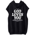thumbnail image 3 of TINZ Sweat à Capuche Mode Grande Taille pour Femmes Manches Courtes Blouse Ample Haut de Plage Course 4x Tops pour Femmes Baseball Grande Taille pour Femmes 2TG, 3 of 3