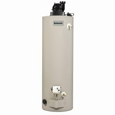 Reliance Water Heater 6 50 YRVIT Power Vent Natural Gas Water Heater - 50 Gallon