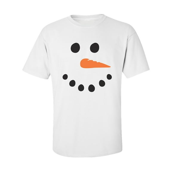 Snowman Short Sleeve T-Shirt in White