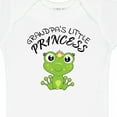 thumbnail image 4 of Inktastic Grandpa's Little Princess Cute Frog Girls Baby Bodysuit, 4 of 5