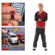 thumbnail image 1 of Personas Figurines 1:64 escala modelo de trenes resina arquitectónica personas figuras minúsculas personas de pie niñas selfie y 2 Baoblaze figura de escena de diorama pintado, 1 of 8