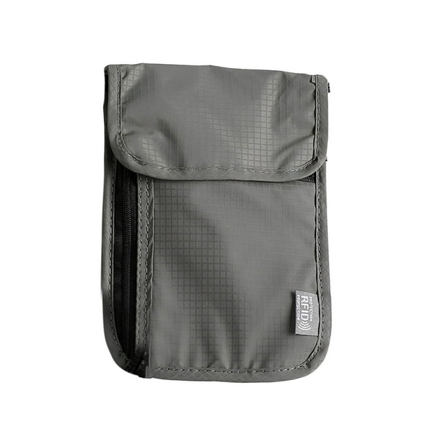 Ohufall Student ID Neck Chest Bag Crossbody Purse Travel Backpack Essential Document Organizer For Outdoor Trips