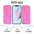 thumbnail image 2 of Paquete de 2 protectores de pantalla de vidrio templado de privacidad para iPhone 11/XR, 2 of 9