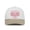 WHT/BROWN, variant on White Brown Tennis Pro Graphic Trucker Hat – Polyester Knit, Mesh Back, Structured