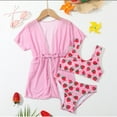 thumbnail image 2 of Gerichy Toddler Girl Swimsuit,Girls Bathing Suit Swimsuits for Kids Girl's Cute Bikini Set Bathing Suits 3 Piece Swimsuit, 2 of 5