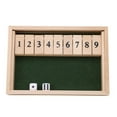 thumbnail image 1 of HEVIRGO Dice Game Hand-eye Coordination Early Education Reliable Shut The Box Dice Game for Children, 1 of 10