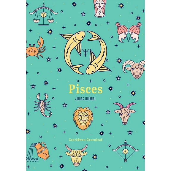 Zodiac Journals Pisces Zodiac Journal: (Astrology Blank Journal, Gift for Women), (Hardcover)