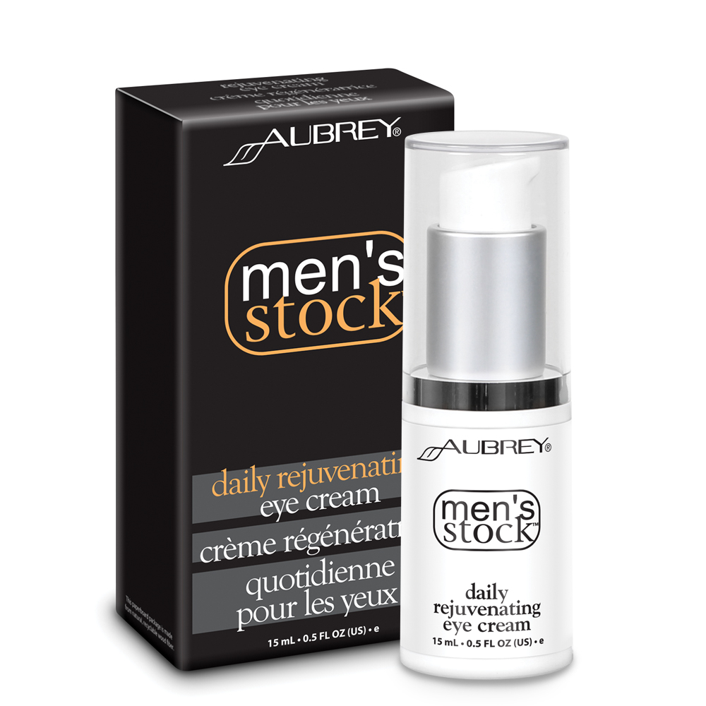 Aubrey Mens Stock Daily Rejuvenating Eye Cream Helps Smooth Eye Area