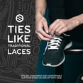 thumbnail image 5 of The Original Stretchlace | Elastic Shoe Laces | Flat Stretch Shoelaces | White, 24 in (60 cm), 5 of 8