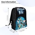 thumbnail image 4 of Phineas And Ferb Backpacks Casual Daypacks Student Book Bag Printing Satchel Rucksack Lightweight Schoolbag, 4 of 8