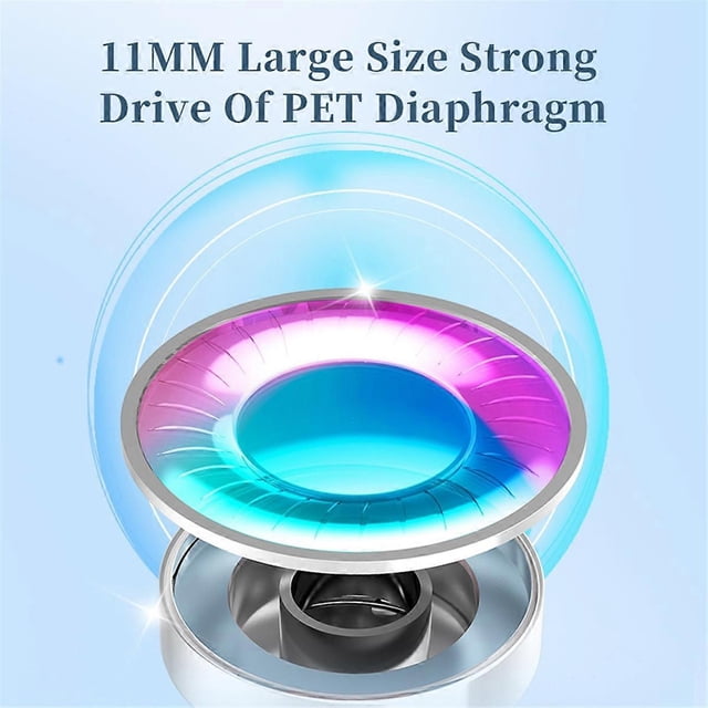 Diaphragm Dynamic Earphone 3.5mm Pink with Microphone