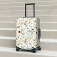 thumbnail image 5 of Yiaed Wildflower Watercolor Print Travel Luggage Cover Suitcase Protector Fits 18-32 Inch Luggage Wheel Covers Patterned Elastic Luggage Anti-scratch（No luggage）-X-Large, 5 of 5