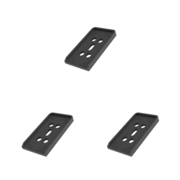 Seitruly PC CPU soporte móvil con ruedas carro para oficina hogar debajo del escritorio ParallelWheel negro Type1 NO1