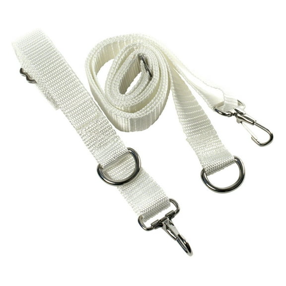 Whitecap S-0245WC Adjustable Dacron Bimini Strap - 78" x 1", White
