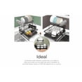 thumbnail image 4 of Escurridor Trastes Xtellar  Pro 2 niveles bandeja con canaleta 360° color negro, 4 of 4
