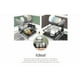 thumbnail image 4 of Escurridor Trastes Xtellar  Pro 2 niveles bandeja con canaleta 360° color negro, 4 of 4