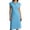 BU1, variant on Womens Summer Casual Mini Dresses Short Sleeve Split Elegant Knit Dress Long Sleeve Split Loose Fit Collar Fashion Beach Dress Green S-XXL