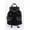 Black, variant on Vegan Leather Backpack, Studded Rivet Drawstring Backpack Purse, Gothic Punk Shoulder Bag for Travel, School & Everyday Use