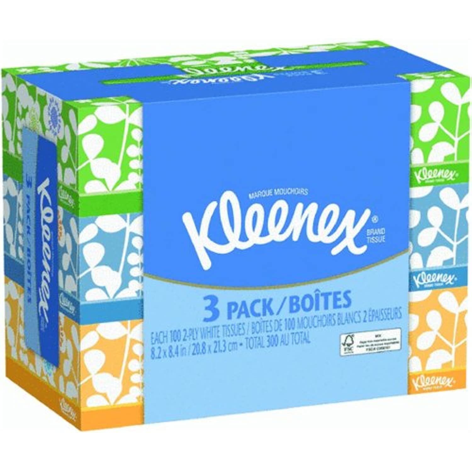Kleenex 3Pack Facial Tissue