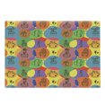 thumbnail image 1 of Cactus Cutting Board, Colorful House Plant Florist Theme Abstract Circular Patterned Background Thorns, Decorative Tempered Glass Cutting and Serving Board, Large Size, Multicolor, by Ambesonne, 1 of 1