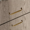 thumbnail image 5 of Brushed Gold Cabinet Pulls and Drawer Handles, Solid Zinc Alloy Kitchen Hardware with Champagne Bronze Finish, Modern Cabinet Pulls for Home Renovation and Furniture Upgrade, 5 of 6