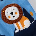 thumbnail image 5 of Otqutp Little Boy Knitted Single Breasted Cardigan Animal V-Neck and Button Down Sweater Long Sleeve Fall Knit Outerwear 1-6 Years(Blue,12-18 Months), 5 of 8