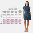 thumbnail image 2 of Banny Jeans ® Women's Denim Short Sleeve Dress Button Down Belted Jean denim dress Summer Outfits for women, 2 of 4
