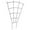 white_09914A, variant on Garden Plant Trellis Heavy Duty Metal Fan Shaped Support for Climbing Plants Vines Vegetables Flowers Outdoor Indoor Use