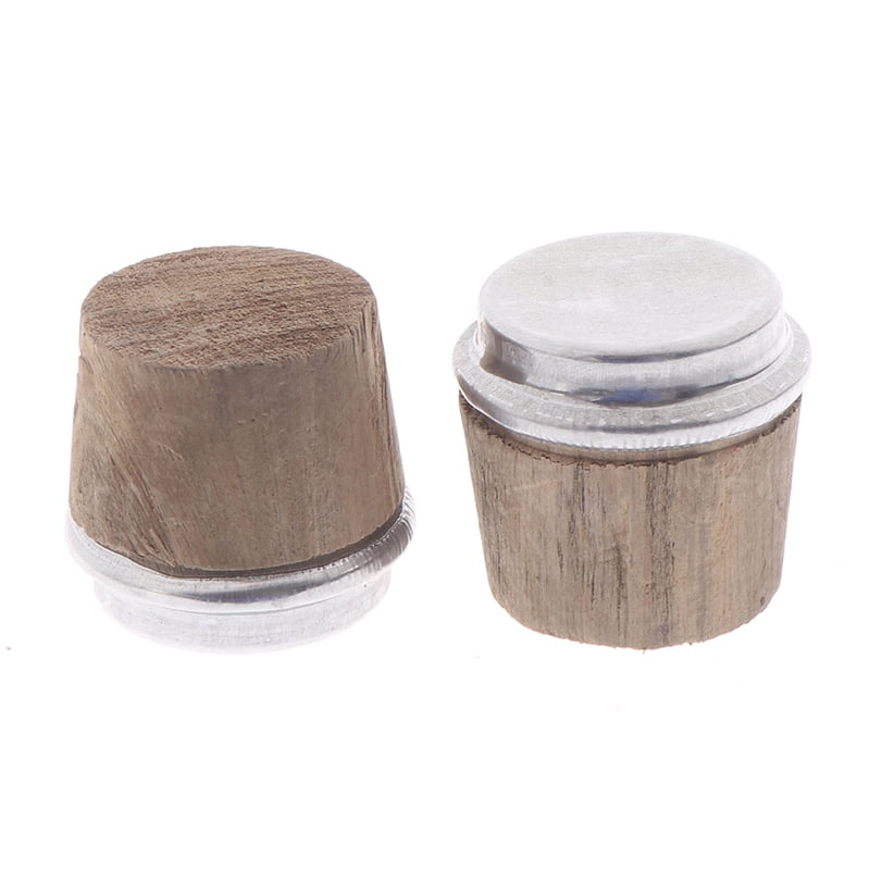 2PC 40mm Bottom Diameter Wood Thermos Bottle Cork Plug Lid Stopper Kettle PZCH2 