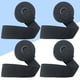 thumbnail image 3 of 4 correas de entrenamiento para ejercicios en casa, banda de resistencia, anclaje para puerta, almohadilla gruesa, cuerda de tracción, hebilla para puerta (negro), 3 of 8