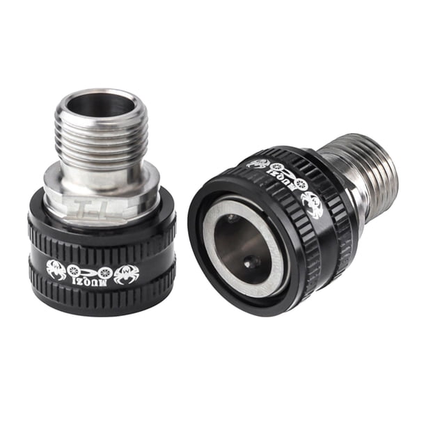2 extensores de pedal para bicicleta de montaña, eje de extensión de 9/16 pulgadas, accesorios de ciclismo Negro plateado